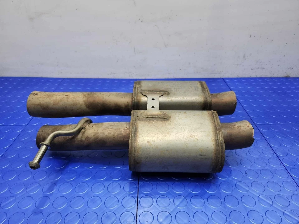 11-17 Volkswagen Touareg VR6 3.6L Front Exhaust Muffler OEM 7P6253209N - Image 2 of 4