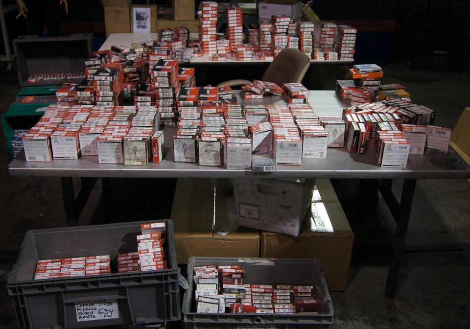 Bujías Autolite # 2543 núcleo de cobre paquete de 4 nuevas en stock Foto 4 de 4