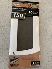 Gator Drywall Sandpaper 10 - Sheets 4.25-in W x 11.25-in L 150-Grit