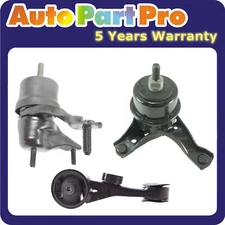 For Toyota Sienna 3.5L FWD 2015-2017 Engine Motor & Auto Transmission Mount 3PCS
