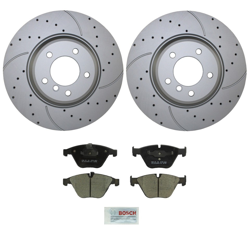 EBC Premium Front Rotors (302x28mm) | 93-96 BMW 540i 4.0 E34 main image 0