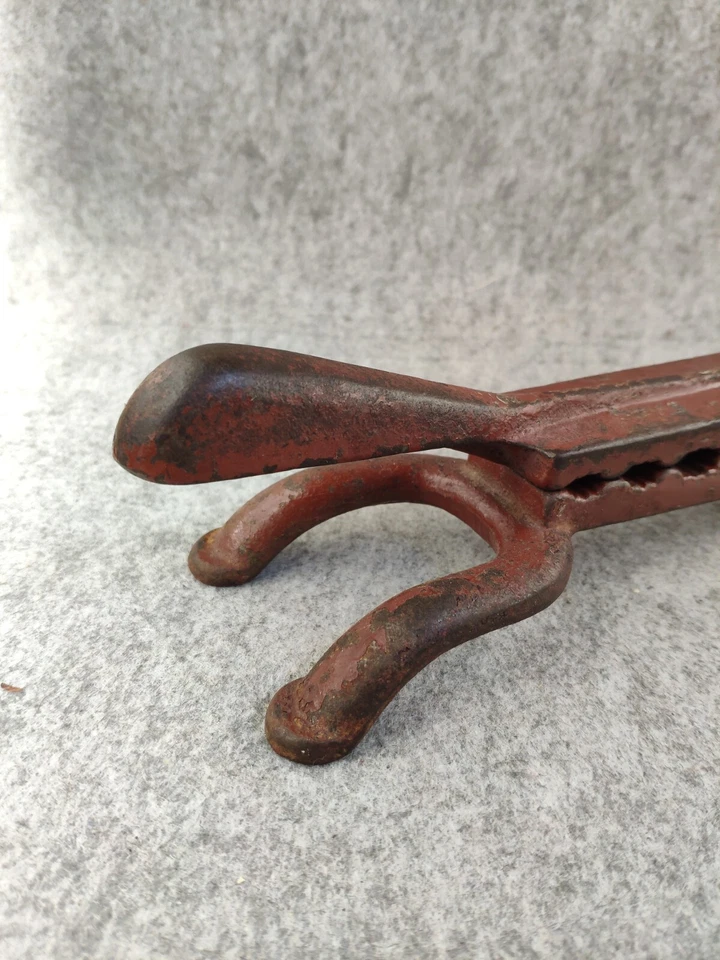 Vintage CAST IRON NUT CRACKER, LIZARD Antique 1950s USSR - Image 3 of 4