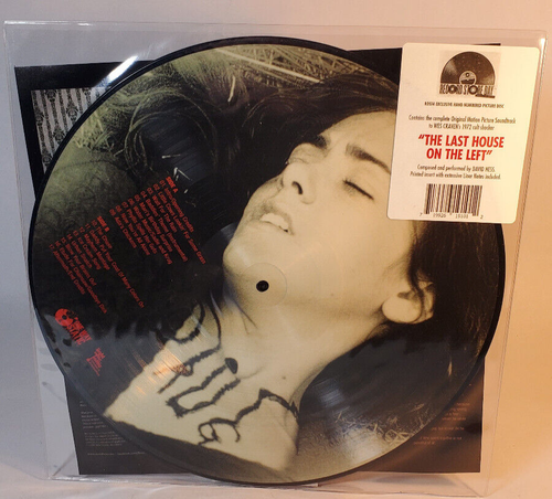 The Last House On The Left Soundtrack Hand Numbered 2014 Picture Disc LP RSD