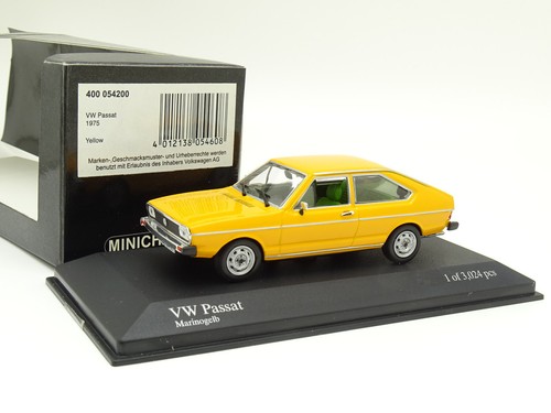 Minichamps 1/43 - VW Passat 1975 Jaune - Photo 1/1