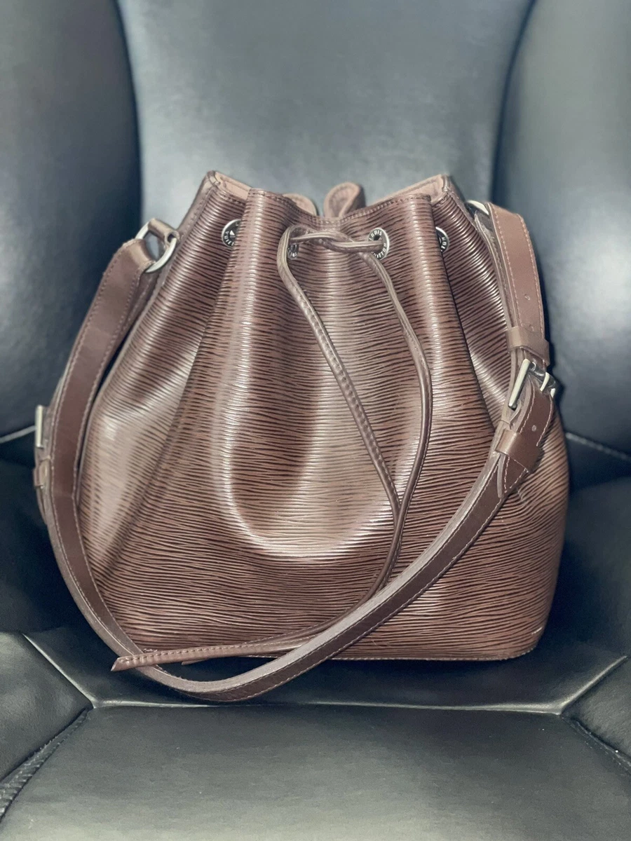 Rare !990s Louis Vuitton Epi Leather Bucket Bag