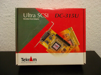 TEKRAM DC-315U Ultra-SCSI Host Adapter Controller Card PCI REV: 1.01