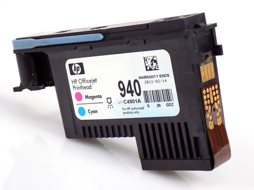 Original HP 940 C4901A Magenta / Cyan Druckkopf Printhead für Officejet Pro 8000
