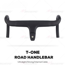 Carbon Bike Integrated Handlebar Fully Internal Routing Road Bicycle Drop Bar