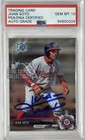 Juan Soto 2017 Bowman Chrome Draft Autograph Card #BDC162 PSA/DNA 10