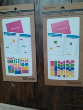 Recollections craft/organize planner stickers-2pk w/bonus