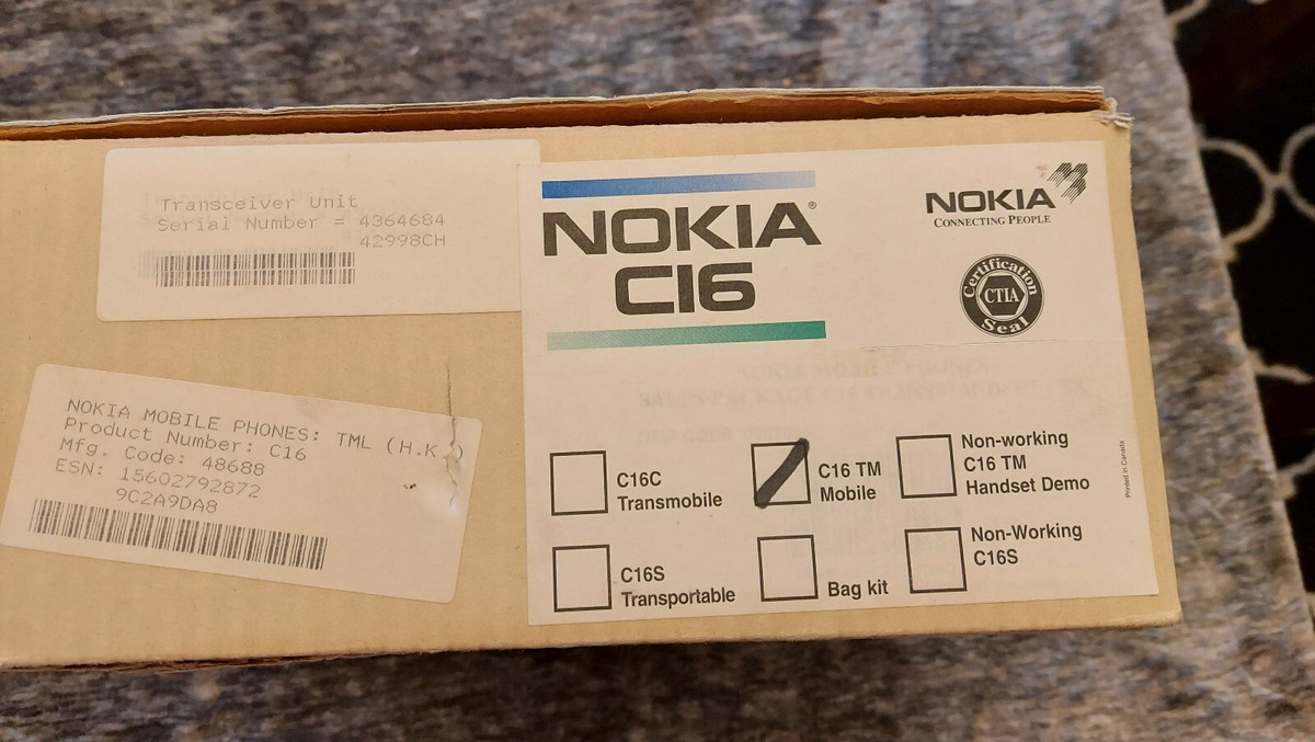 2521.Nokia C16 Very Rare - For Collectors Full Box - Like N E W | eBay