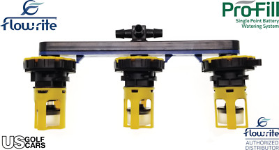 BA-1FT-7G Pro-Fill Manifold with valves by FLOW-RITE 2.7'' Spacing 12 or 6 Volt