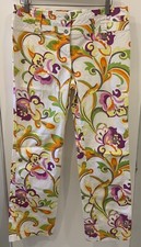 ESCADA Pants, Size 42 in Wild, Colorful Print, GUC