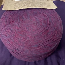 Fingerlakes Un-Spun 1 lb  2 oz Wool 2 Yarn Cake Purple