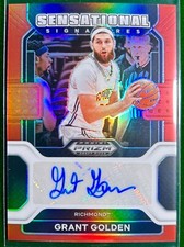 2022 GRANT GOLDEN Panini Prizm Draft Red Sensational Signatures 147/199 #SS-GOL