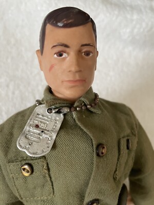 ビンテージGI JOE action soldier 1964 ブラウンヘア Action Soldier Painted Brown Hair Complete ORIGINAL GI Joe