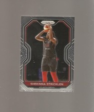 shekinna stricklen, 2021 panini wnba prizm base card,new york liberty