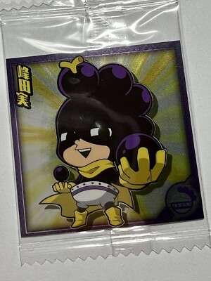 My Hero Academia Anime Wafer Seal Bandai Sticker from Japan- Minoru Mineta
