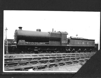 LMS EX LANCS & YORKS- CLASS 7F 0-8-0 -  12902 @ LOSTOCK - VINTAGE IMAGE - L8003