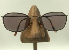 Vintage Chaps 2 By Tortoise Bronze Metal Oval Sunglasses FRAMES ONLY
