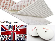 VELCRO®  Self Adhesive Tape Heavy Duty White 50 x200mm Stick On Hook & Loop Tape