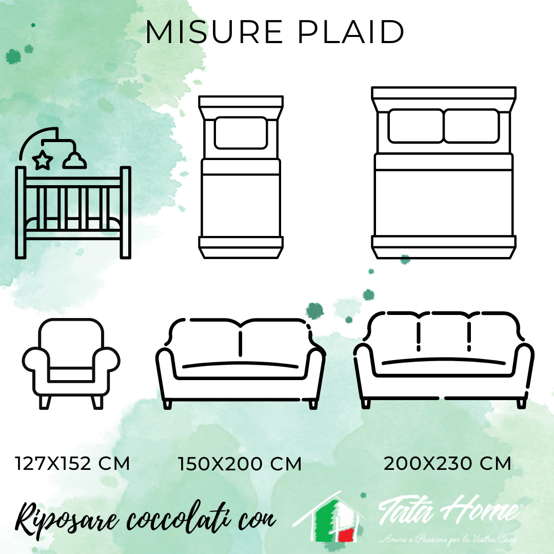 Coperta Letto Pesante Pile Plaid Pile Divano Calda Invernale Colore Marron GNOMI foto 4