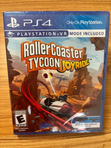 BRAND NEW SEALED Rollercoaster Tycoon Joyride - PlayStation 4 / VR Mode