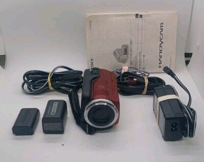  Sony DCR-SR47 Handycam Camcorder 60GB HDD 60X Optical Zoom Digital Video