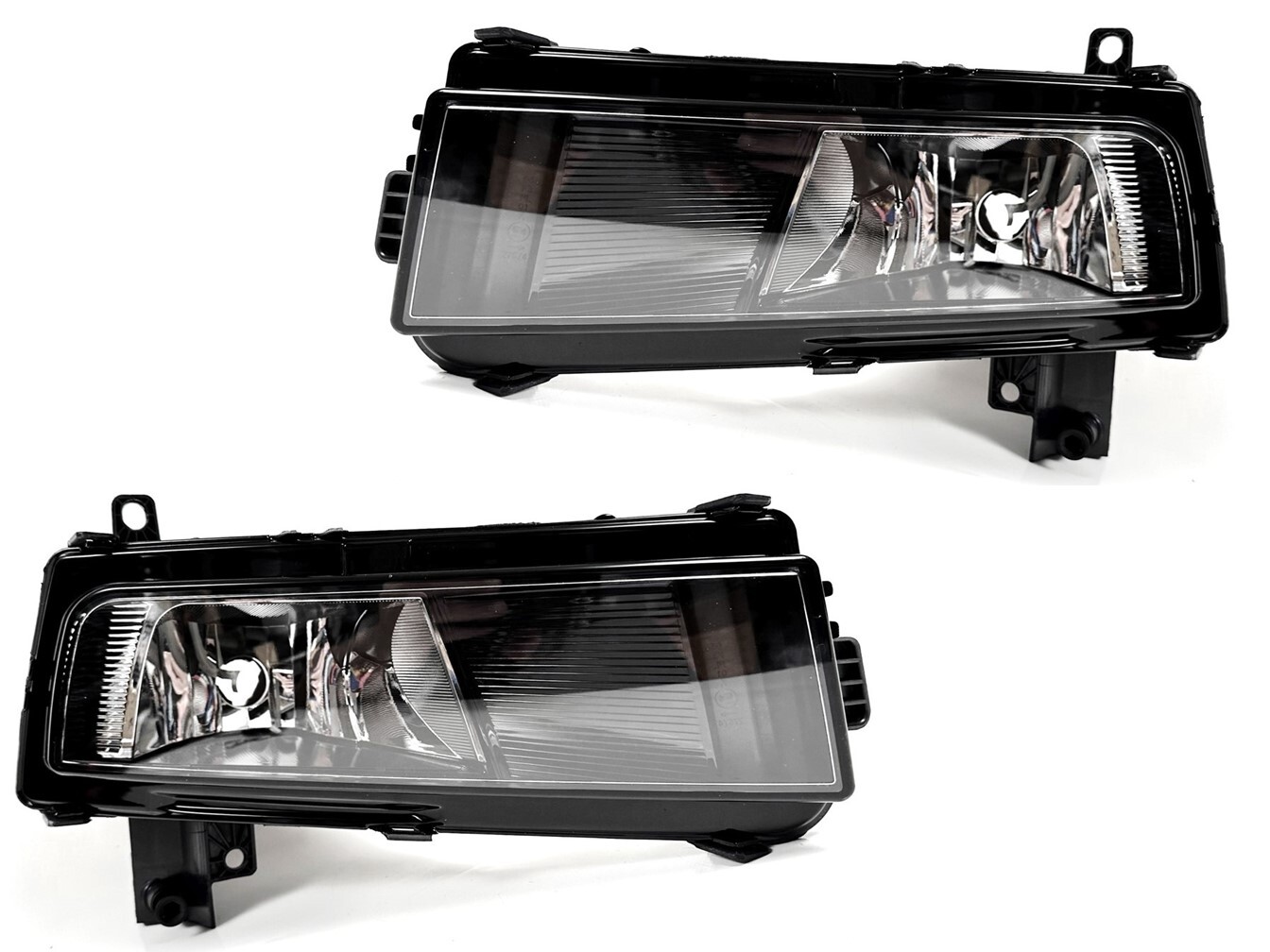 Fog Lights LEFT + RIGHT Black Fog Lamp suitable for Touran 5/15-