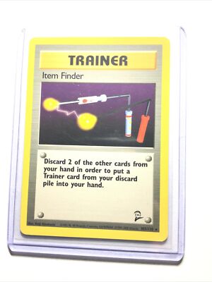 ITEM FINDER - Base Set 2 - 103/130 - Rare - Pokemon Card - Unlimited Ed NM  | eBay