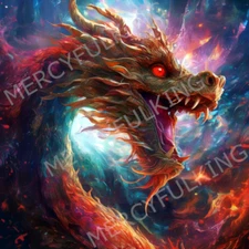 Dragon - Digital AI Art Image (4k HD) High Resolution Print Download