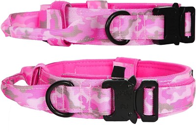 Adjustable Collar Pink Camo Puppy Collar Dog Collar Girls Collar