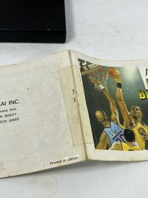 All Pro Basketball NES CIB Complete Nintendo Game Box Manual Sleeve Styrofoam