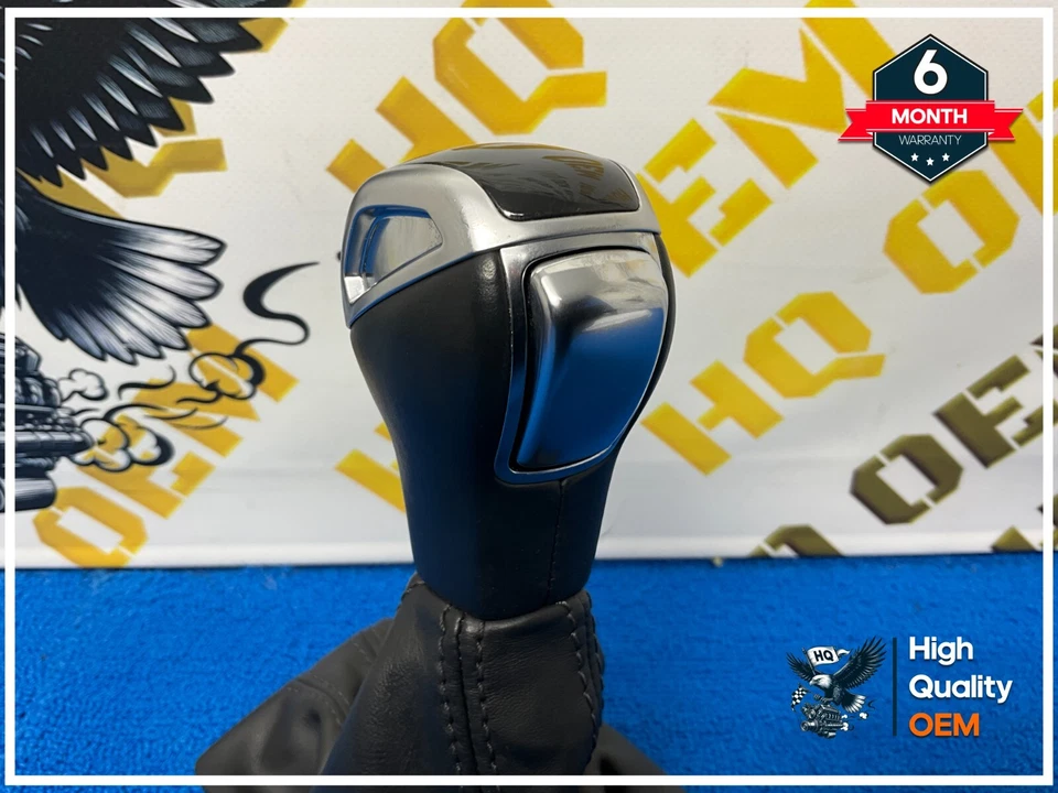 2019-2023 AUDI Q3 TRANSMISSION GEAR SHIFT SHIFTER LEVER KNOB HANDLE & BOOT OEM - Image 2 of 4