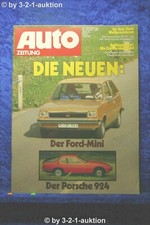 Auto Zeitung 23/75 Porsche 924 Volvo 66 GL BMW 3.3 LI Opel Diplomat Firebird