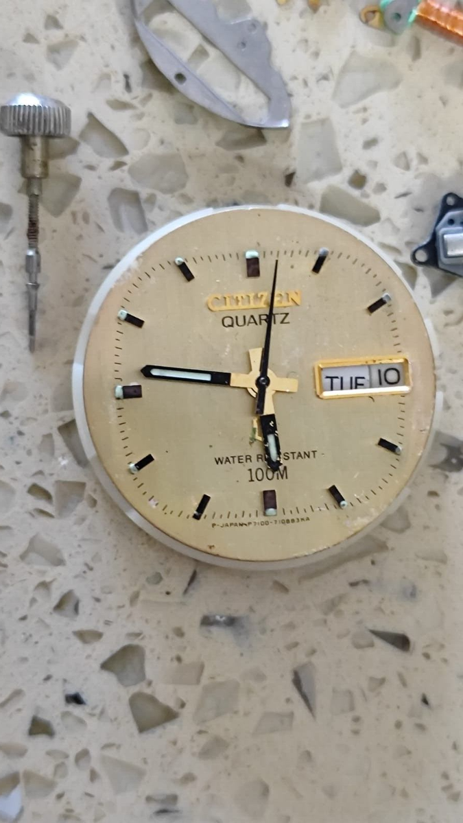Citizen Diver 100m Cal 7100 LOT PARTS Not Work not tested Used | eBay