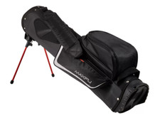 MAXFLI SUNDAY Golf Club Stand Bag - 5 Pockets - 3-Way Padded - Black