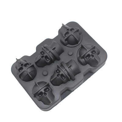 Skull Ice Cube 3D Mold Flexible Silicone Tray Maker Chocolate Whisky CocktailsUS