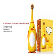 Cute Yellow Duck Electric Toothbrush For Children/kids