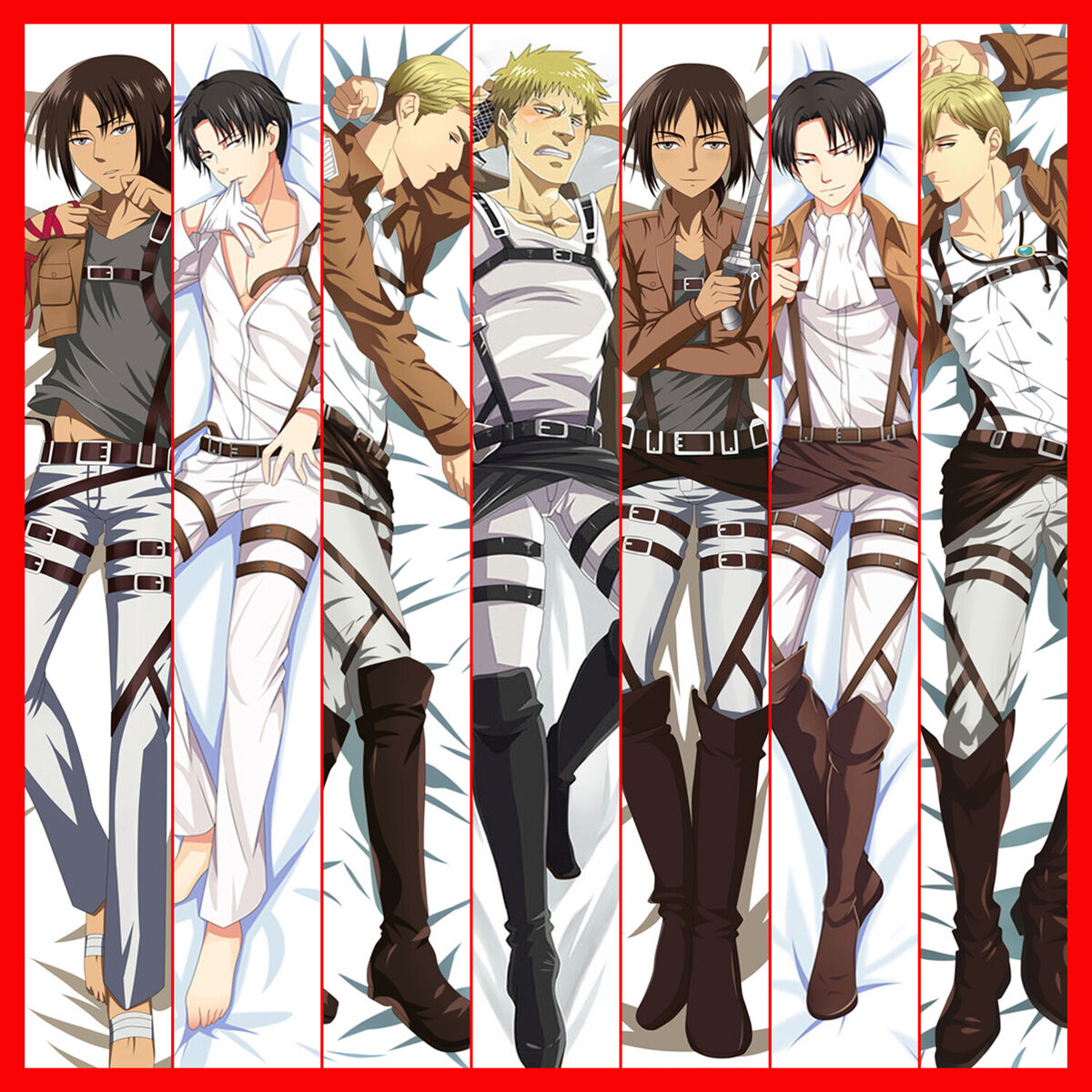 Levi - Dakimakura Body Pillow, Waifu Pillow – otaku body pillow