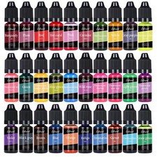 30Pcs Candle Dye Liquid Candle Coloring Candle Dye Colorant