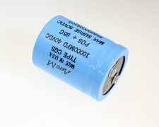 2x 10000uF 40V Large Can Electrolytic Aluminum Capacitor 10000mfd 10,000 40VDC