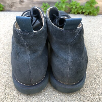 Clarks Kenley Boots Mens 10.5 Navy Blue Suede Chukka Ankle Comfort Casual E3 Clarks Mens Navy Blue Suede Kenley Mid Chukka Ankle Boots  main image 3