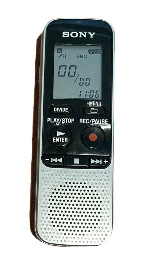 Sony ICDBX112 2GB Digital IC Voice Recorder, tested eBay