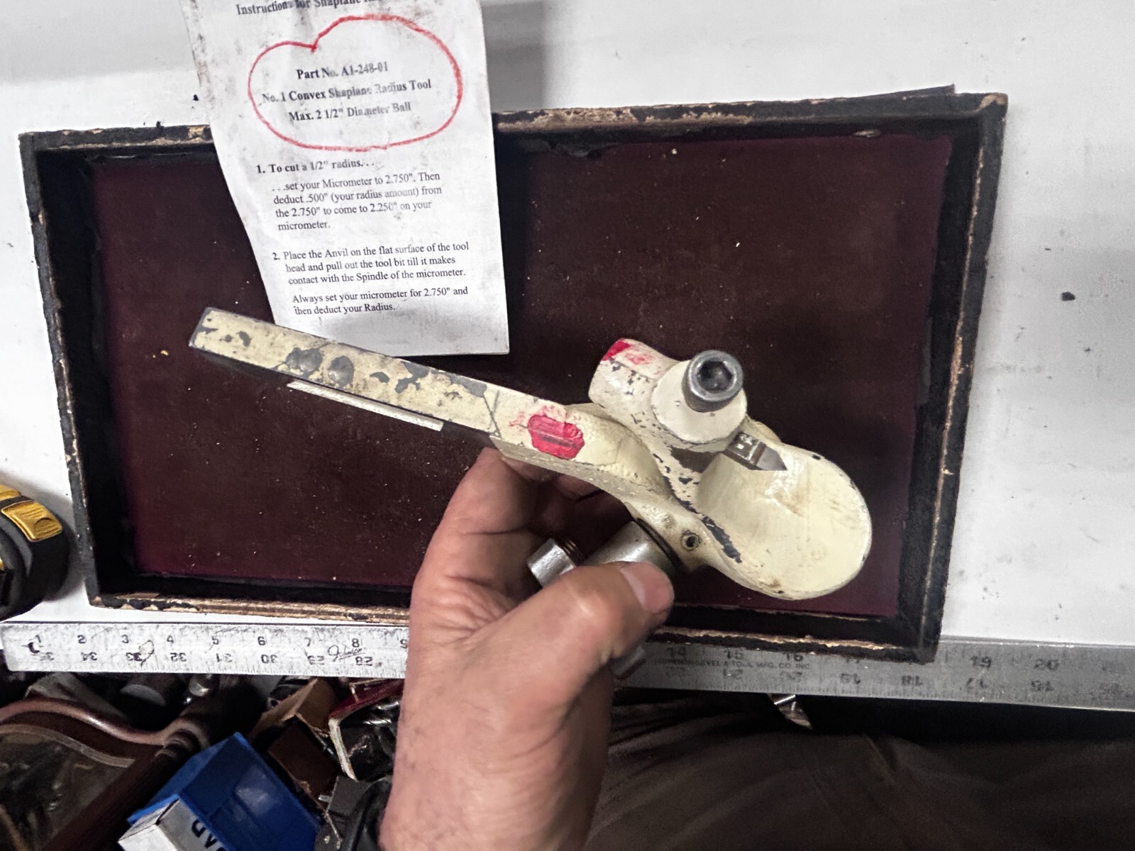 MACHINIST  OfCe TOOL MILL LATHE MILL Shaplane Radius Cutting Tool for Lathe