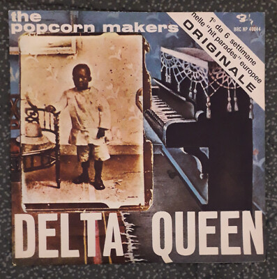 DELTA QUEEN - THE POPCORN MAKERS - 45 RUNDEN 1972 BARCLAY - BRC NP 40044 - DISCO NM