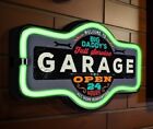 Big Daddy's Garage Neon Led Light Rope Marquee Sign - Led Neon Light Up Sign