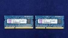 2 PCS KINGSTON PC3-10600 2GB Laptop RAM Memory. 4GB total (2 x 2GB)