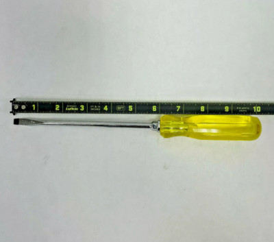 Proto  9607C 10'' Flat Screwdriver, Made in USA
