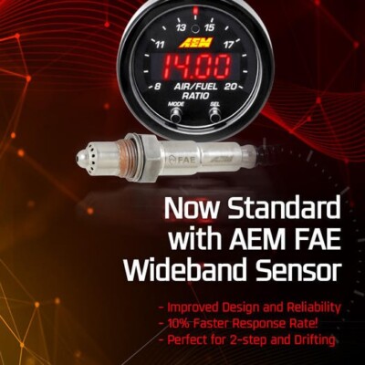 Neu AEM X-Series Breitband Lambda Afr FAE Sensor Steuergerät Spur #30-0300 Lsu